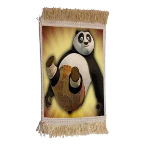 فرش ماشینی دیوارکوب مدل پاندا کونگ فو کار کد 38