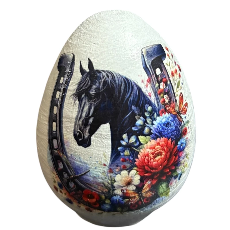 تخم مرغ تزیینی مدل اسب کد 02