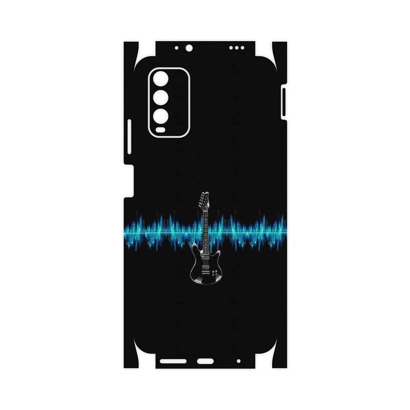 برچسب پوششی ماهوت مدل Electric Guitar-FullSkin مناسب برای گوشی موبایل شیائومی Redmi 9T