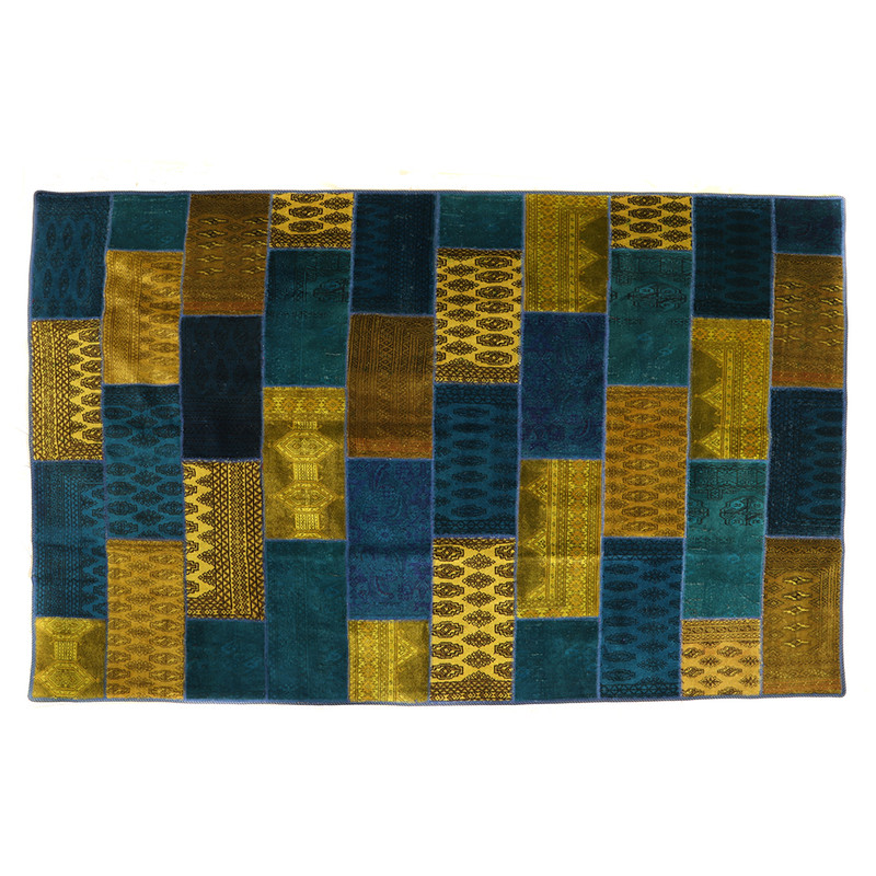 کلاژ فرش دستبافت شش و نیم متری مدل وینتیج کد 4101215