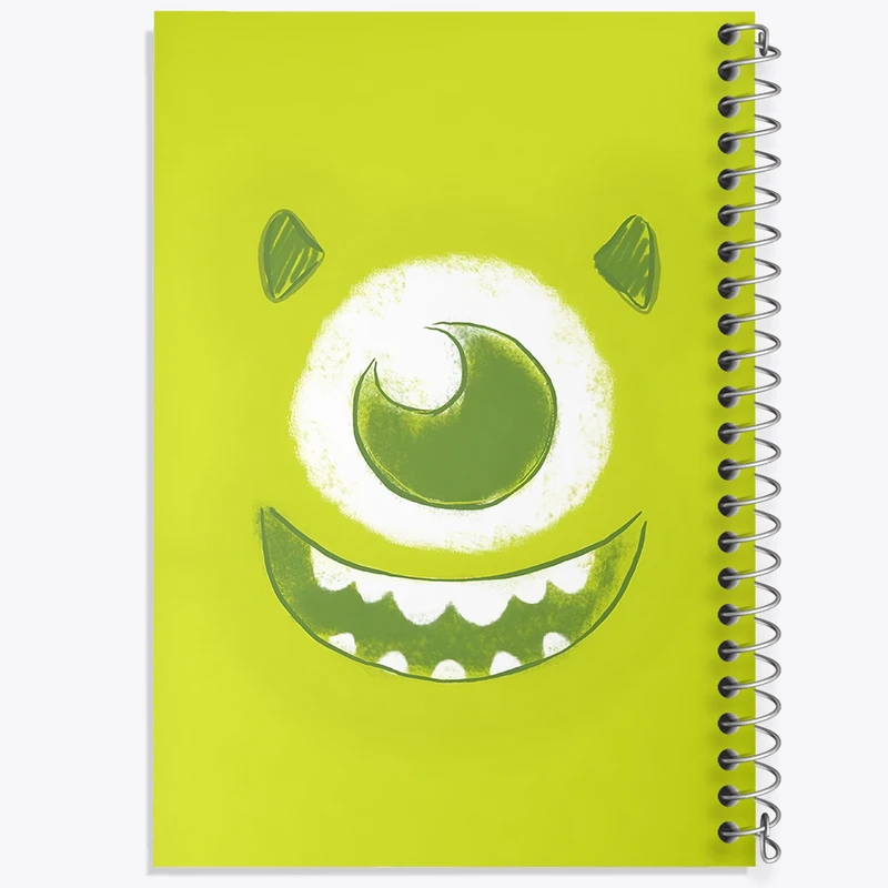 دفتر مشق 50 برگ خندالو طرح مایک کارخانه هیولاها کد N3490