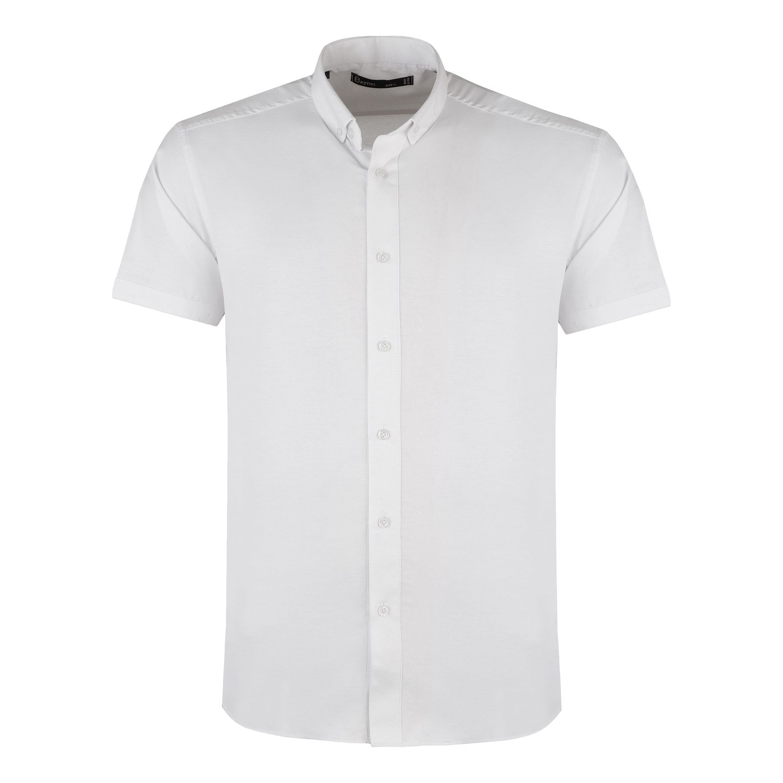 پیراهن آستین کوتاه مردانه باینت مدل 2261722 رنگ سفید -  - 1