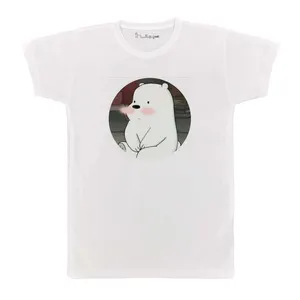 تی شرت بچگانه پرمانه طرح خرس های کله فندقی کد pmt.5584