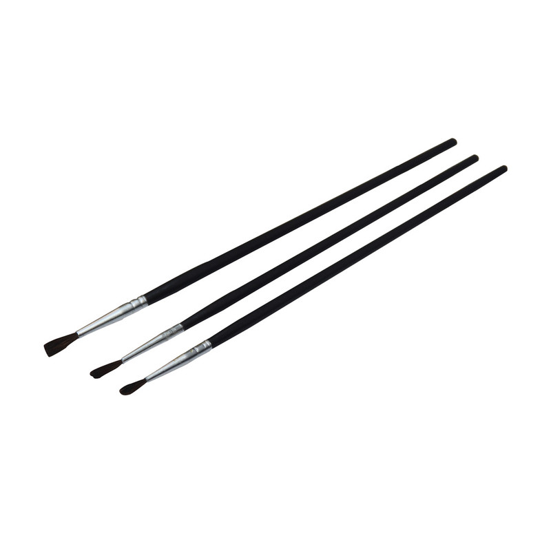 قلم مو نقاشی کد HCHB-102 مجموعه 3 عددی