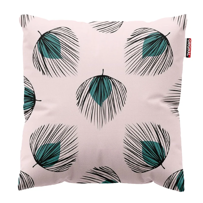  کوسن پاد آفرین طرح گل کد 1441 سایز 30*30 سانتی متر