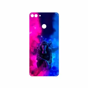 MAHOOT Smoke Rainbow Digital Art 2 Cover Sticker for Huawei Y9 2018