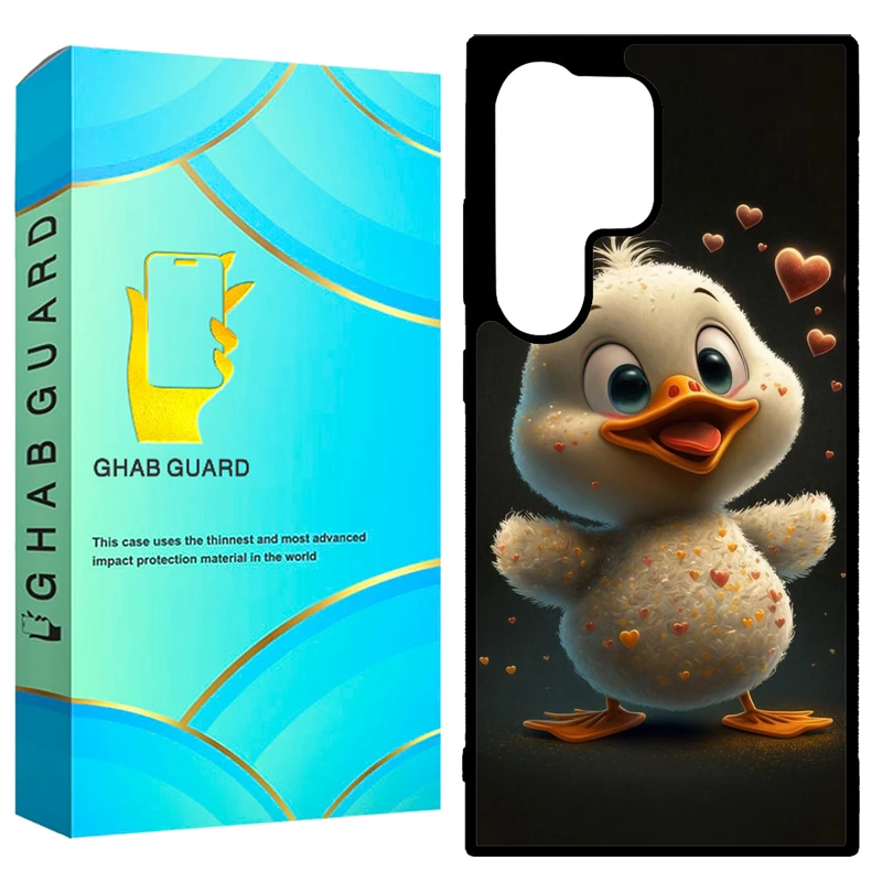 کاور قاب گارد طرح جوجه اردک مدل GCHPD24U مناسب برای گوشی موبایل سامسونگ Galaxy S24 Ultra 5G