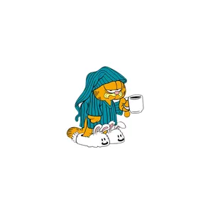 استیکر تزئینی موبایل و تبلت لولو مدل گارفیلد GARFIELD کد 344