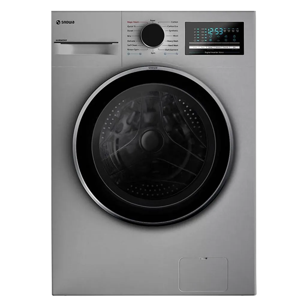 ماشین لباسشویی اسنوا مدل SWM-84S30 ظرفیت 8 کیلوگرم