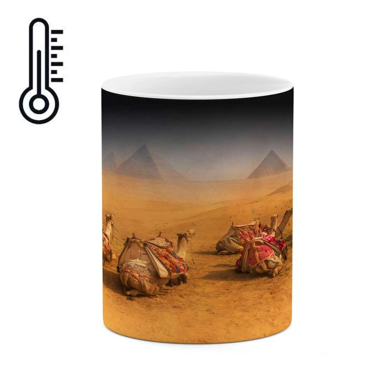 ماگ حرارتی کاکتی مدل شتر کد mgh15218