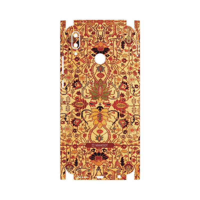 برچسب پوششی ماهوت مدل Persian-Carpet-Yellow-FullSkin مناسب برای گوشی موبایل هوآوی Y9 2019