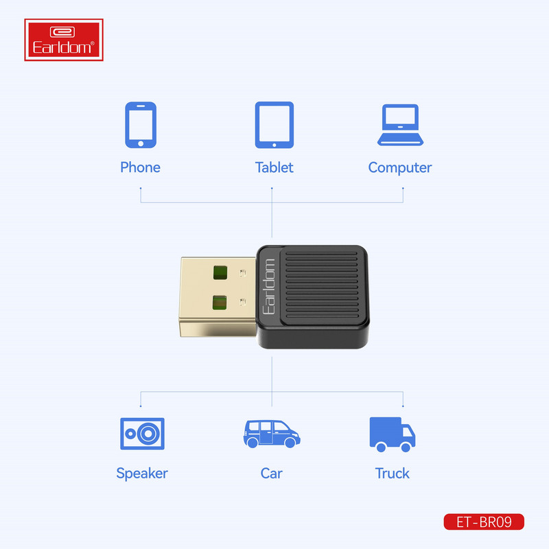 دانگل بلوتوث ارلدام مدل ET-BR09