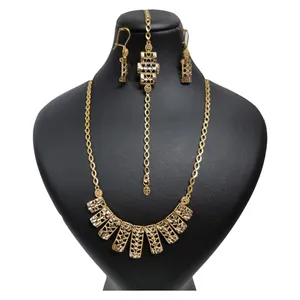 نیم ست طلا 18 عیار زنانه گالری یارطلا  مدل زیتون کد SR68