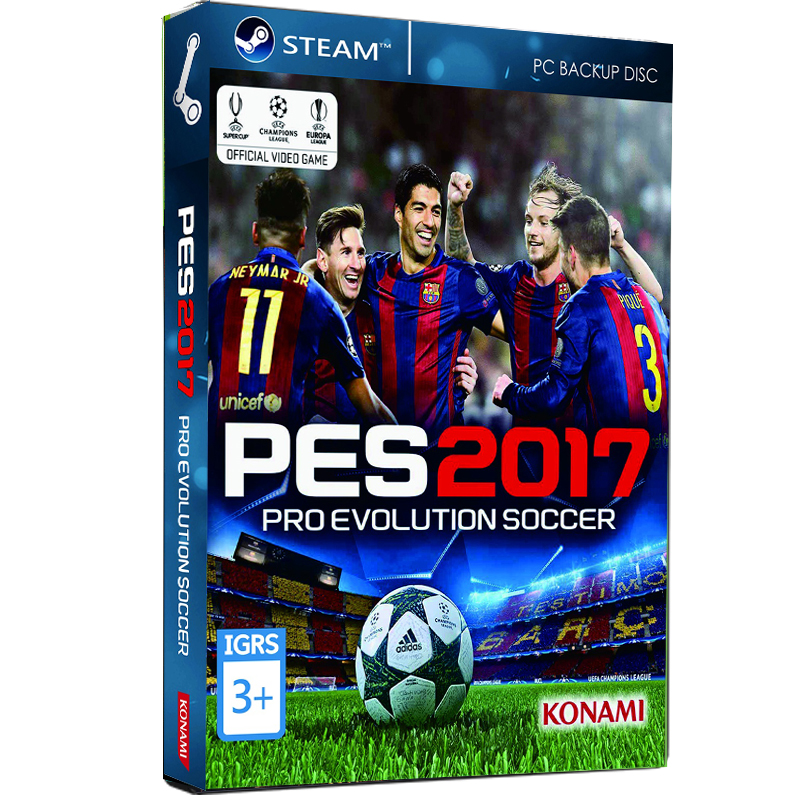 بازی PES 2017 مخصوص PC