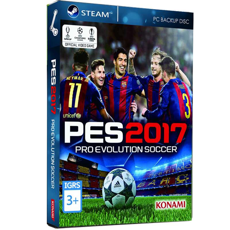 بازی PES 2017 مخصوص PC