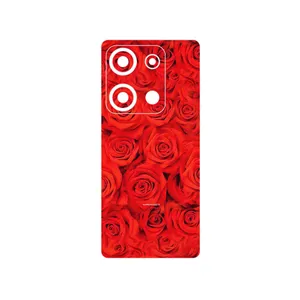 MAHOOT Red_Flower Cover Sticker for Xiaomi Redmi Note 14S