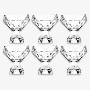 Oscar Alaska 512401W Ice Cream Glass Pack of 6