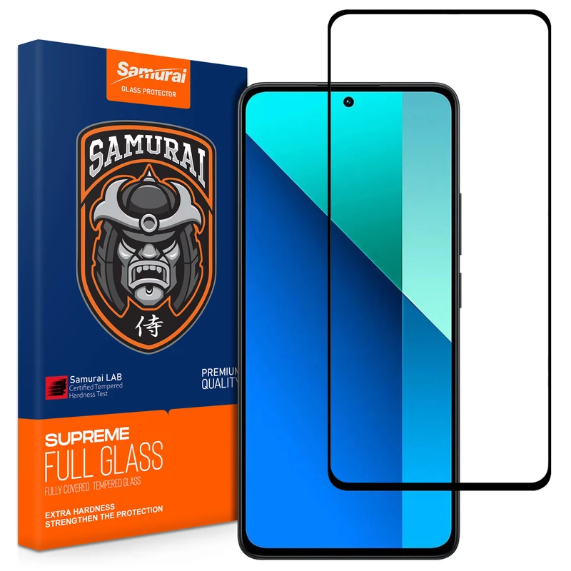 محافظ صفحه نمایش شیشه ای سامورایی مدل ovglass مناسب برای گوشی موبایل شیائومی Redmi Note 13 4G / Poco F5 Pro