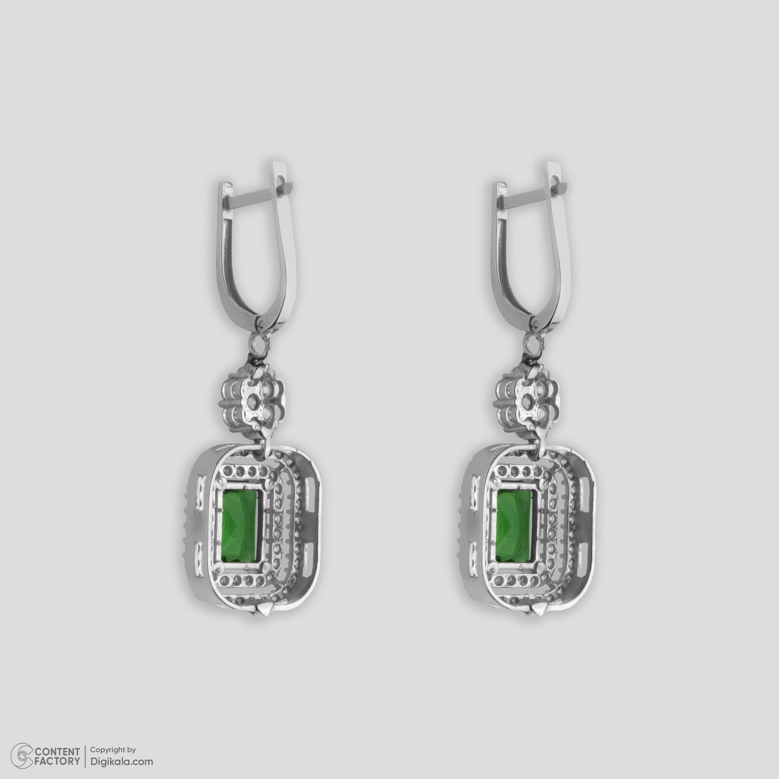 نیم ست طلا 18 عیار زنانه گلدم مدل H547015 -  - 4