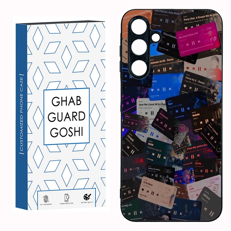 کاور قاب گارد گوشی طرح موزیک کد TPU-264 مناسب برای گوشی موبایل سامسونگ GALAXY A16