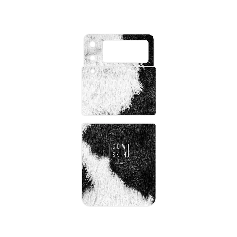 برچسب پوششی ماهوت مدل Cow Skin مناسب برای گوشی موبایل سامسونگ Galaxy Z Flip3 5G
