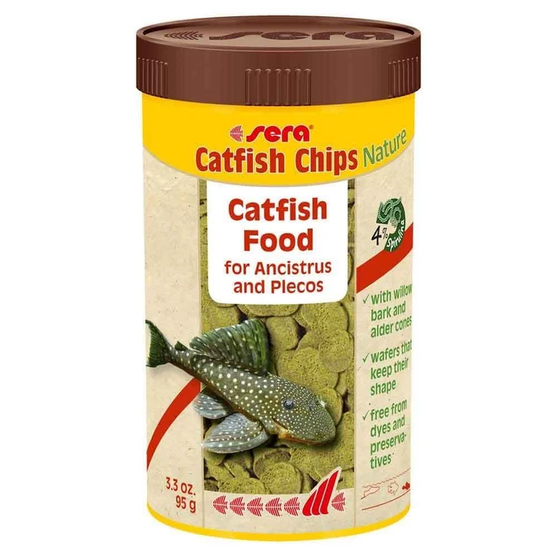 غذای ماهی سرا مدل کت فیش سرا وزن 95 گرم