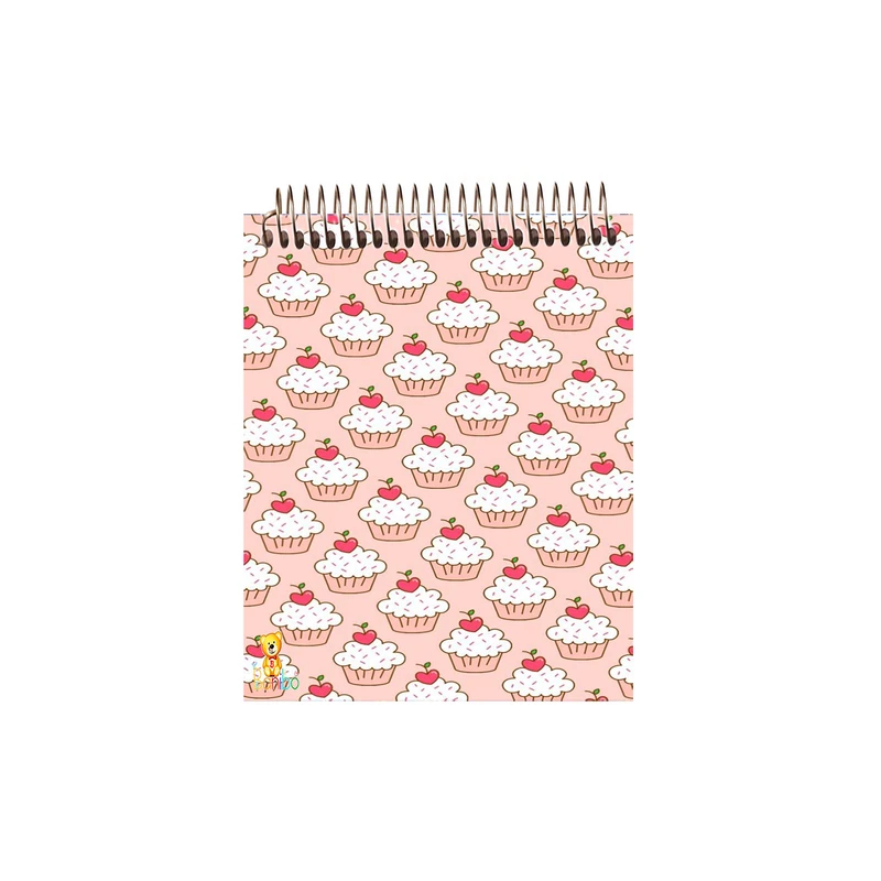 دفتر نقاشی 50 برگ بانیبو مدل  کاپ کیک کد 310