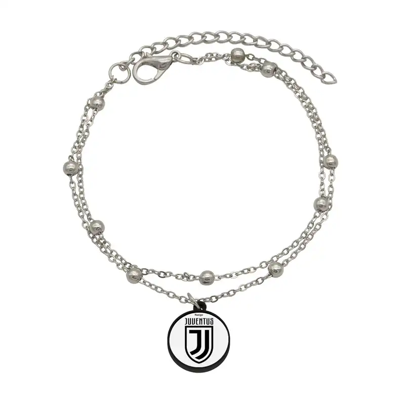 پابند زنانه ناکسیگو مدل شب تاب طرح یوونتوس کد LB7401