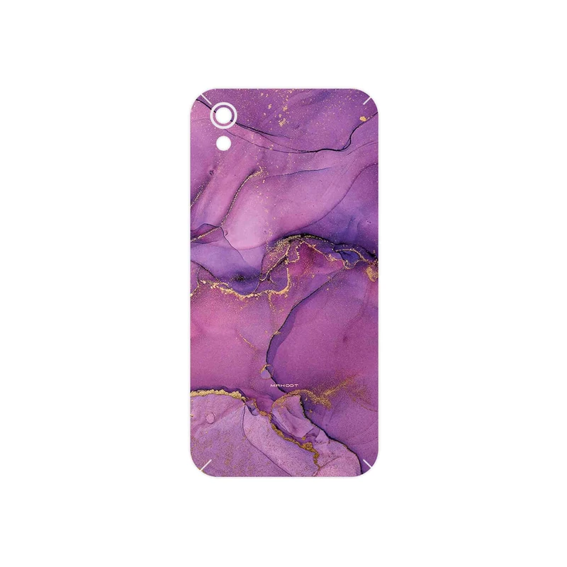 برچسب پوششی ماهوت مدل Purple Marble مناسب برای گوشی موبایل آنر 8S