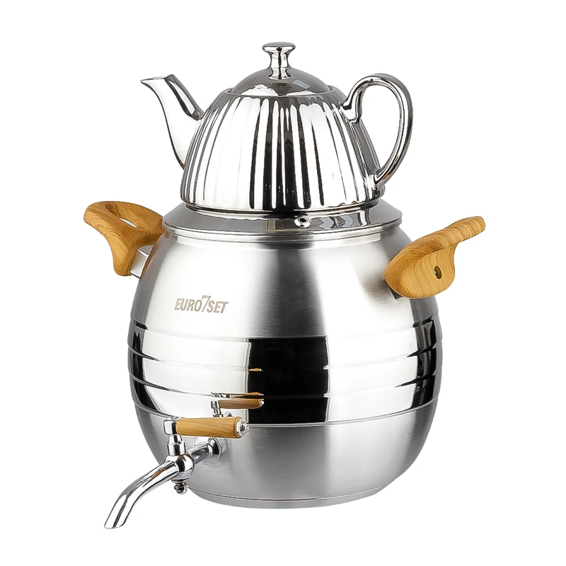 ست کتری و قوری یوروست کد 2236 گنجایش کتری 6 لیتر گنجایش قوری 1 لیتر