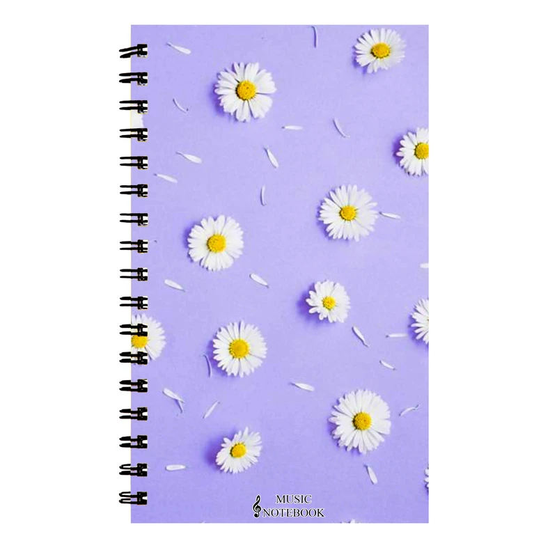 دفتر نت موسیقی مدل بابونه DN-77