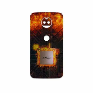MAHOOT AMD Brand Cover Sticker for Motorola Moto G5S Plus