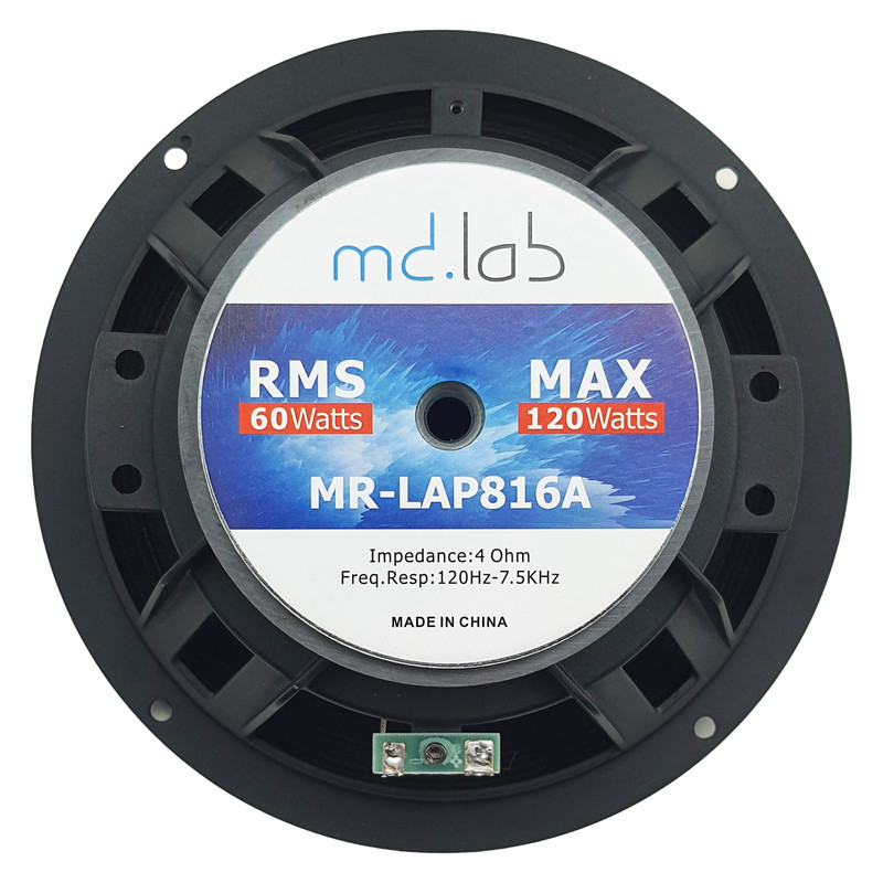 میدرنج پشت خودرو ام دی لب مدل MR-LAP 816 A سایز 8 اینچ بسته دوعددی
