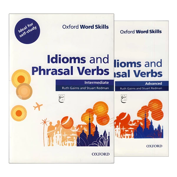 کتاب Oxford Word Skills Idioms and Phrasal Verbs اثر جمعی از نویسندگان انتشارات ابداع 2 جلدی