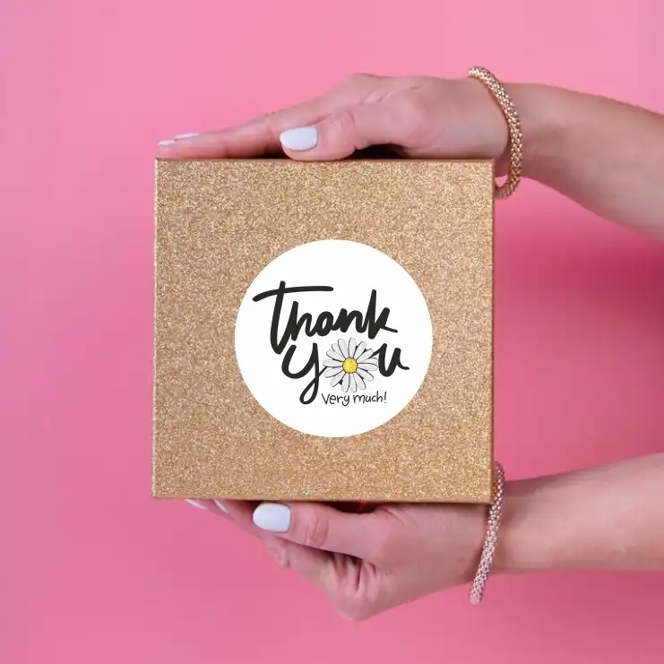 برچسب مدل تشکر کد 08 مجموعه 60 عددی