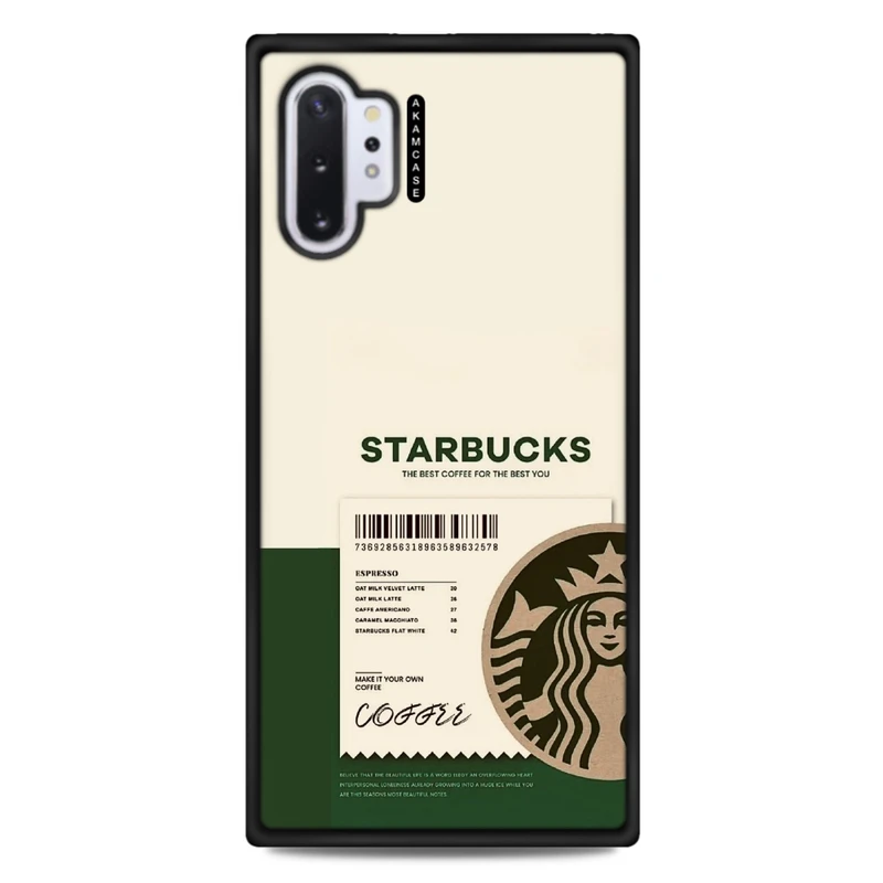 کاور آکام مدل AMC-WSGN10P-STARBUCKS-43 مناسب برای گوشی موبایل سامسونگ Galaxy Note 10 Plus