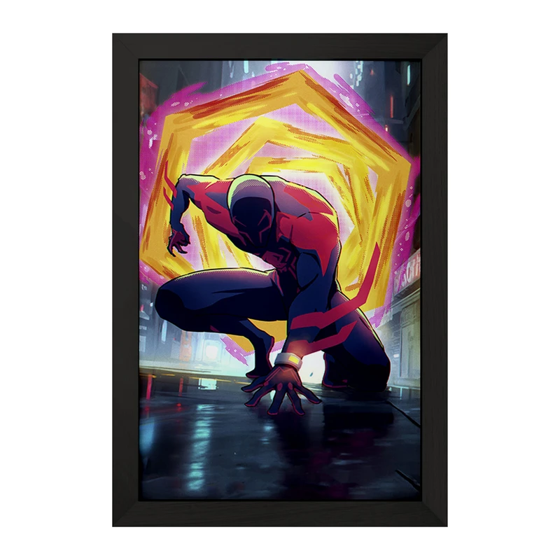 تابلو خندالو مدل مرد عنکبوتی (Spider Man) کد F1157