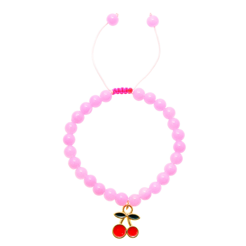 دستبند دخترانه دلنار گالری مدل گیلاس مجموعه 3 عددی دستبند دخترانه دلنار گالری مدل گیلاس مجموعه 3 عددی