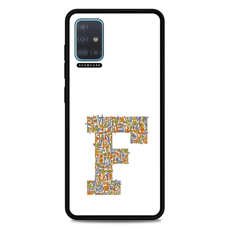 کاور آکام مدل AMC-WSGA51-ALPHADOODLEBET-6 مناسب برای گوشی موبایل سامسونگ Galaxy A51