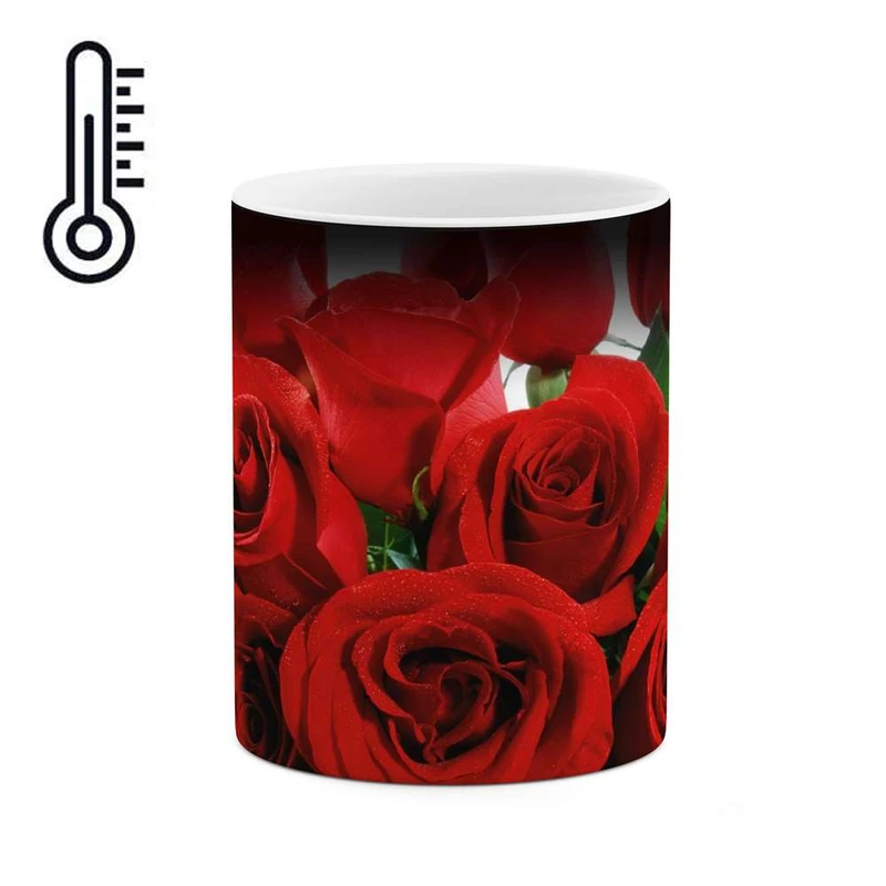 ماگ حرارتی کاکتی مدل گل رز کد mgh12102