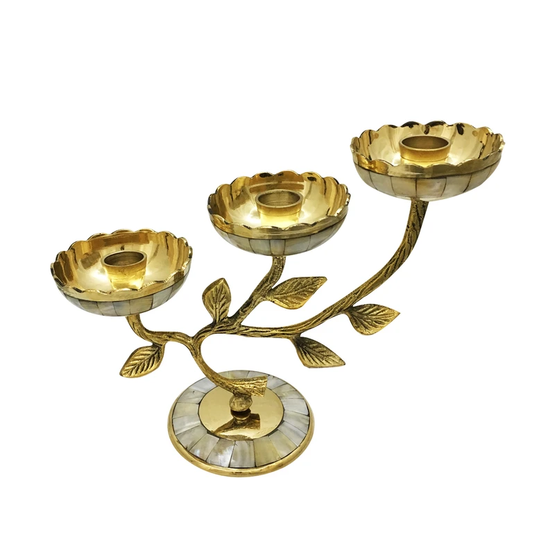 شمعدان طرح غنچه مدل 01