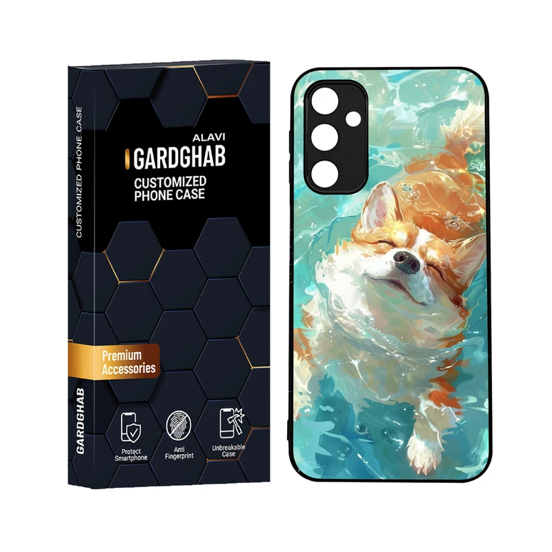 کاور گارد قاب علوی مدل دورژله ای حیوانات مناسب برای گوشی موبایل سامسونگ Galaxy A24