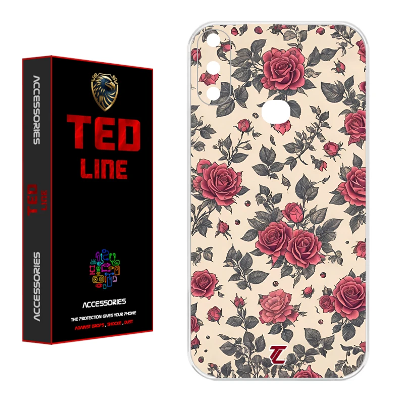 کاور تدلاین طرح گل رز کد 1223 مناسب برای گوشی موبایل سامسونگ Galaxy A10S