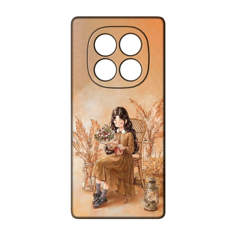 کاور طرح دخترانه کد 100 مناسب برای گوشی موبایل شیائومی Redmi Note 14 Pro 4G / Poco X7