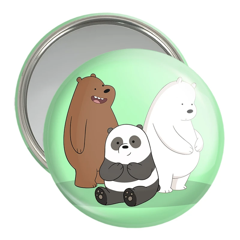 آینه جیبی خندالو مدل انیمیشن سه خرس کله پوک کد 27641