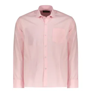 پیراهن آستین بلند یقه برگردان مردانه مدل Jibdar 