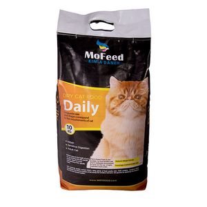نقد و بررسی غذای خشک گربه بالغ مفید مدل daily cat food وزن 10 کیلوگرم توسط خریداران