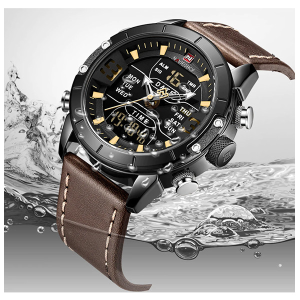 ساعت مچی عقربه‌ای مردانه نیوی فورس مدل NF9153L bybn