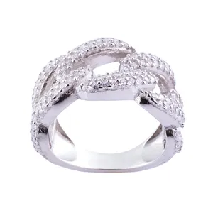 انگشتر نقره زنانه مدل AT_R101