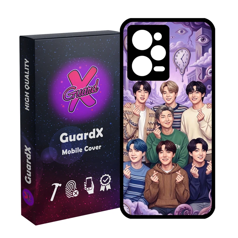 کاور گارد ایکس طرح Boys مدل 11051 مناسب برای گوشی موبایل شیائومی Redmi Note 12 Pro 5G/Poco X5 Pro 5G/Note 12 Pro Speed